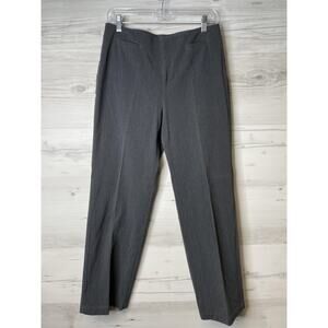 Dockers Pants Womens 10 Short‎ Gray Stretch Trousers Dress Slacks Comfort Work